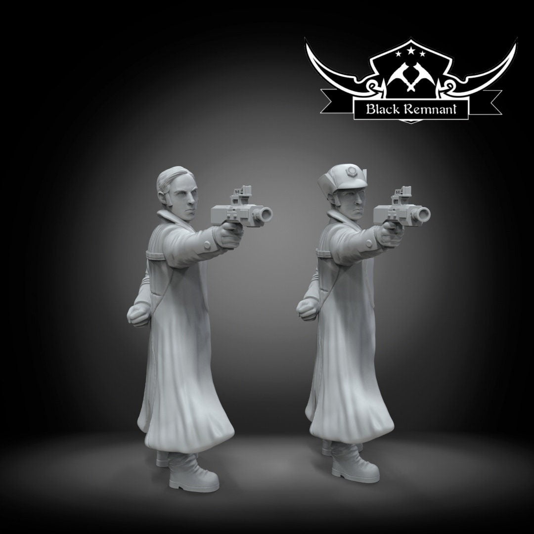 General Huks - 28mm - 40mm Scale | DnD | Star Wars Legion Mini