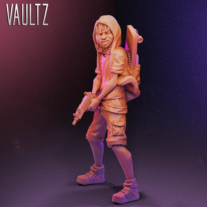 Craig Zombie Kids Survivor | 28mm 32mm | Zombicide | Vaultz