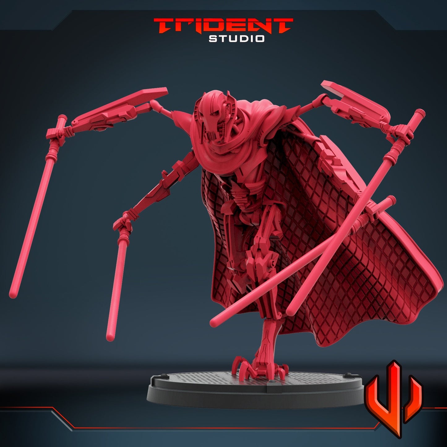 Mystical Slayer Cyborg - 28mm - 40mm Scale | RPG | Scifi | Trident