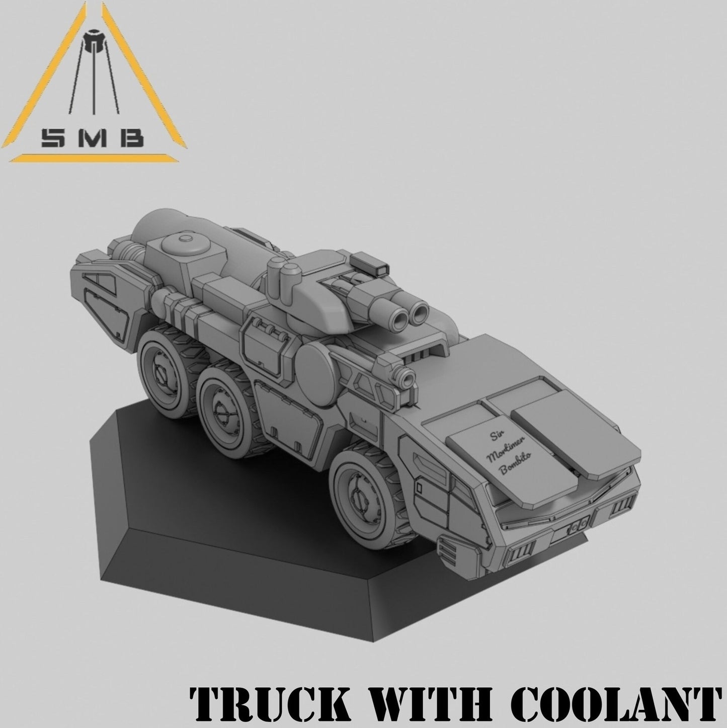 Truck with Coolant | 1:265 | 285 | 6mm Battletech Scale |