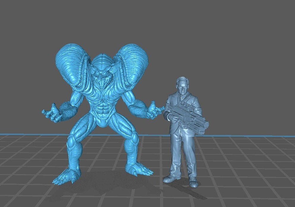 Papsinoid Velamore A - Resin Cyberpunk Miniature | Papsikels