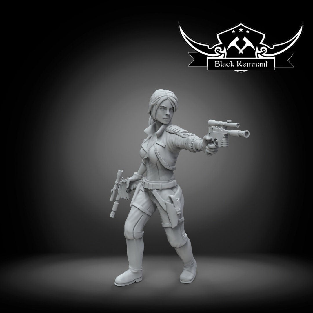 Insurgent Juno - 28mm - 40mm Scale | DnD | Star Wars Legion Mini