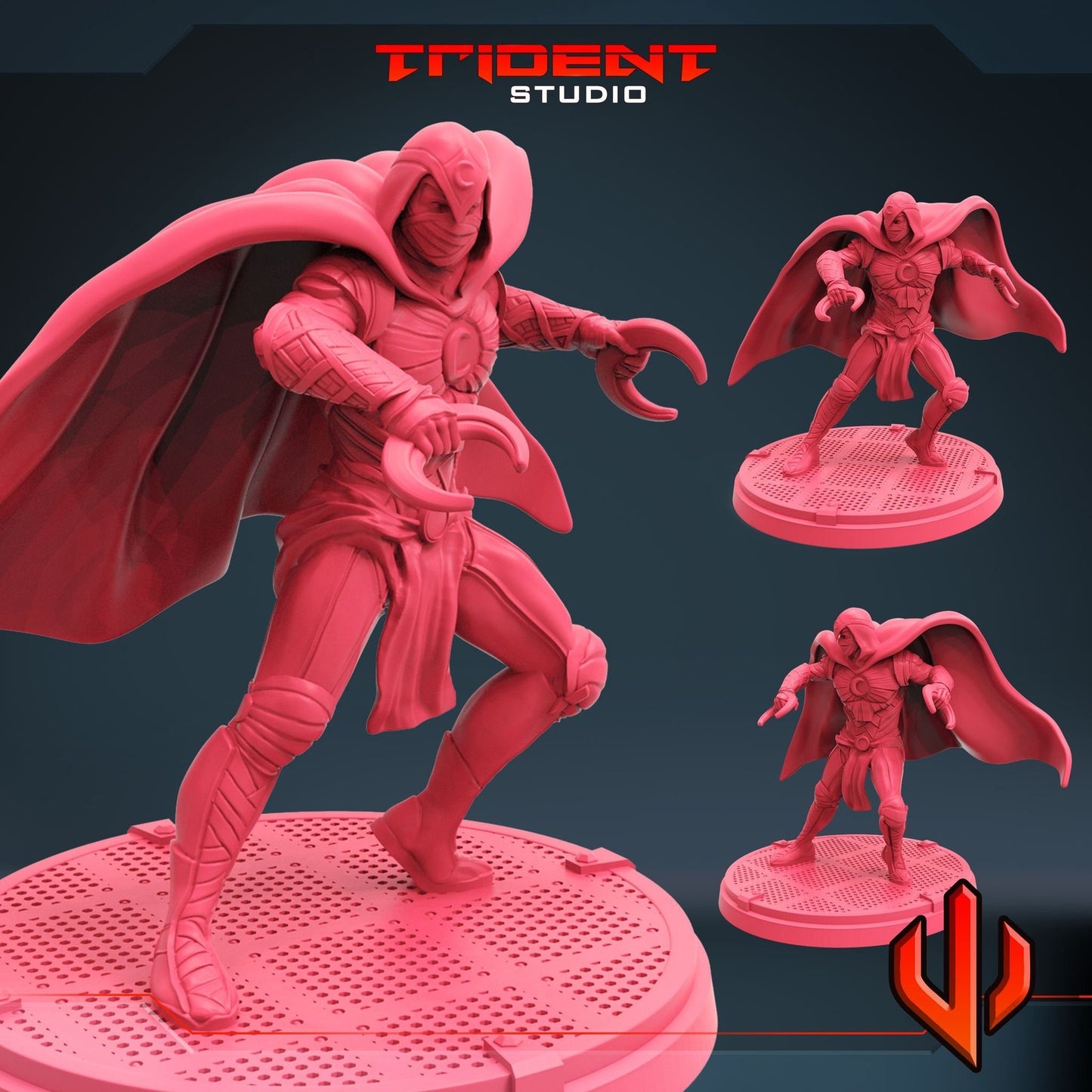 Bad Moon Rising B - 40mm Miniature | Crisis Protocol Proxy | Trident