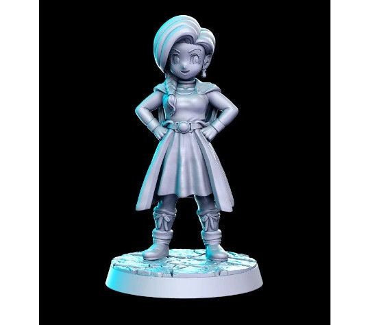 Sybill - 32mm Scale DnD Miniature | Dungeons and Dragons | JRPG Mini - RN Estudio