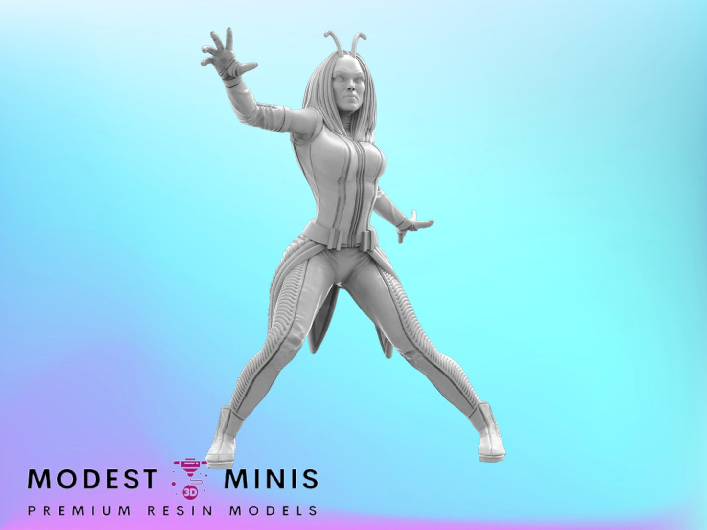 Bug Empath A - 40mm Miniature | Crisis Protocol Proxy | Trident