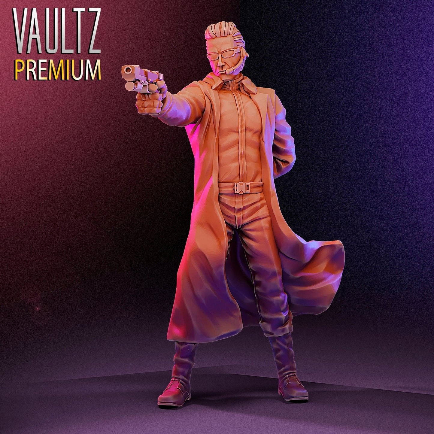 Albert | 28mm - 100mm Scale Resin Mini | Zombicide | Vaultz