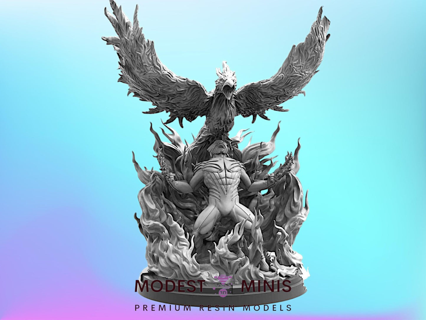 Phoenix Berserker Wolverine - 40mm Miniature | Crisis Protocol Proxy | Trident