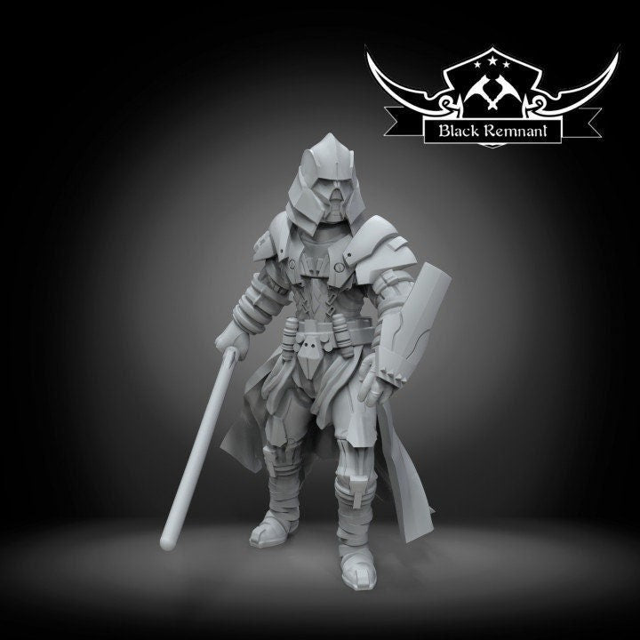 Ancient Black Lord - 28mm - 40mm Scale | Star Wars Legion Mini