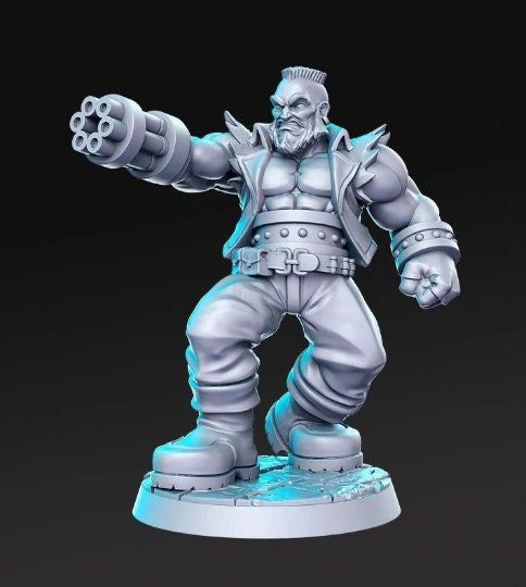 William Barr - 32mm Scale DnD Miniature | Dungeons and Dragons | JRPG Mini - RN Estudio