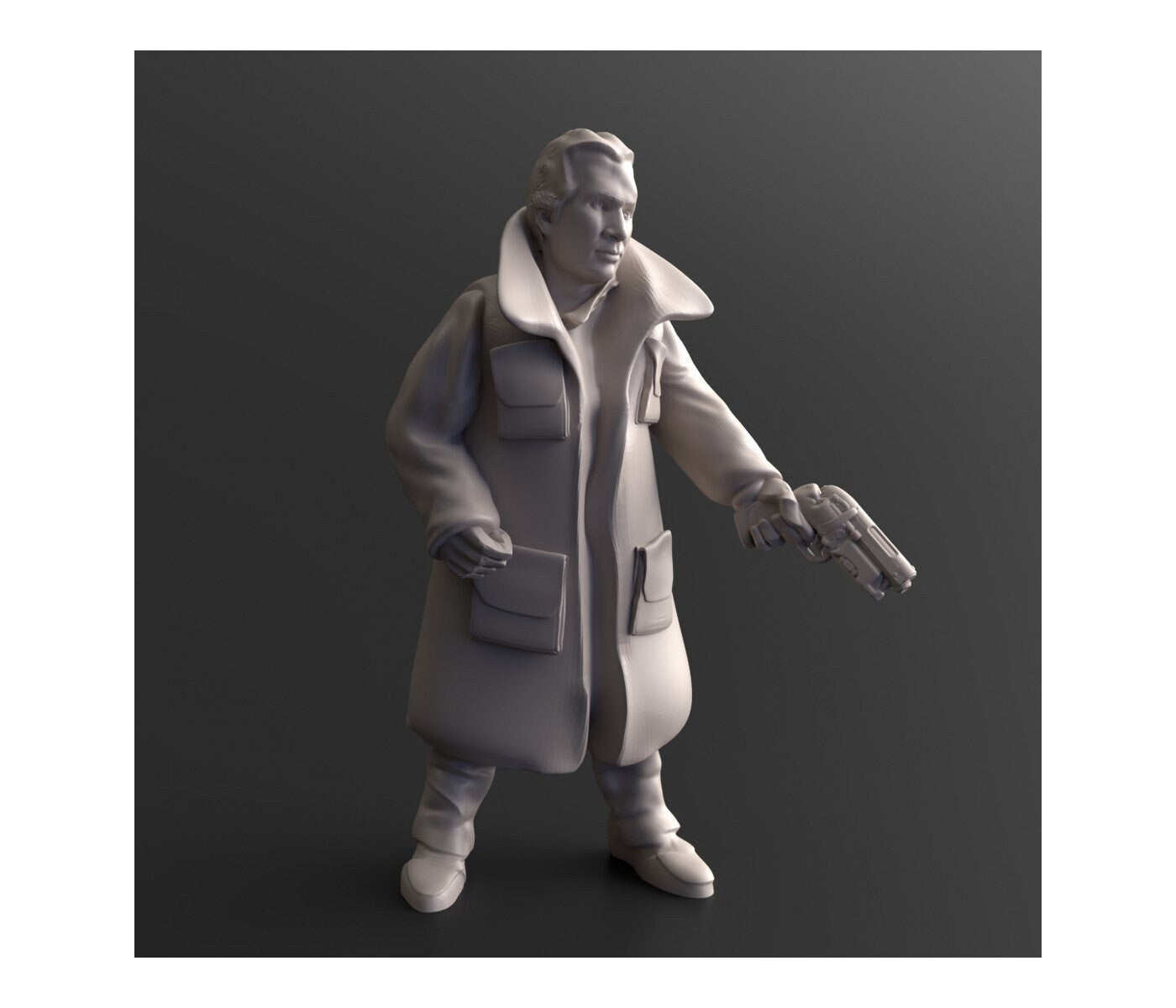 Dexter | 28mm - 100mm Scale Resin Mini | Zombicide | Vaultz