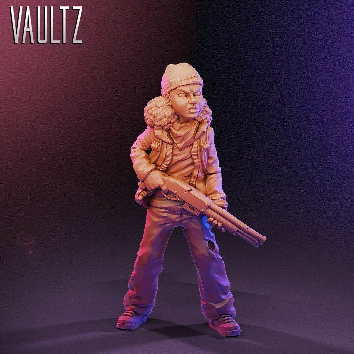 Brianne Zombie Kids Girl Survivor | 28mm 32mm | Zombicide | Vaultz