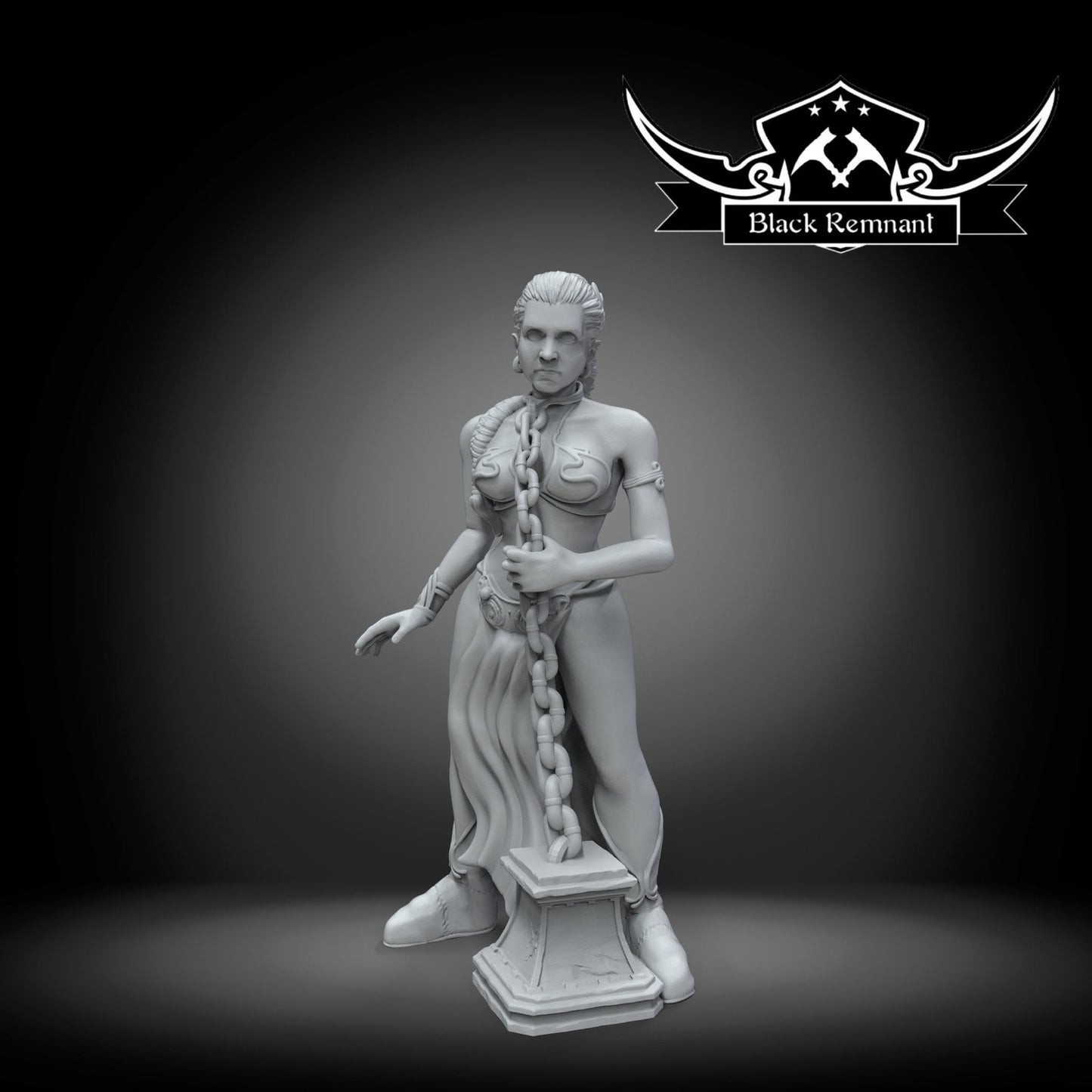 Slave Princess Hostage - 28mm - 40mm Scale | D&D | Star Wars Legion Mini