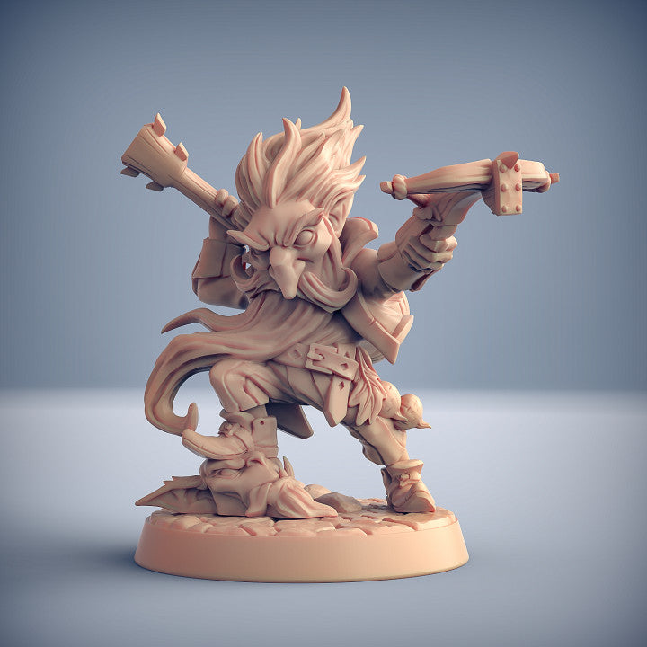 Beetroot Gnomes | 28mm - 75mm Scale Resin Minis | DnD | Artisan Guild