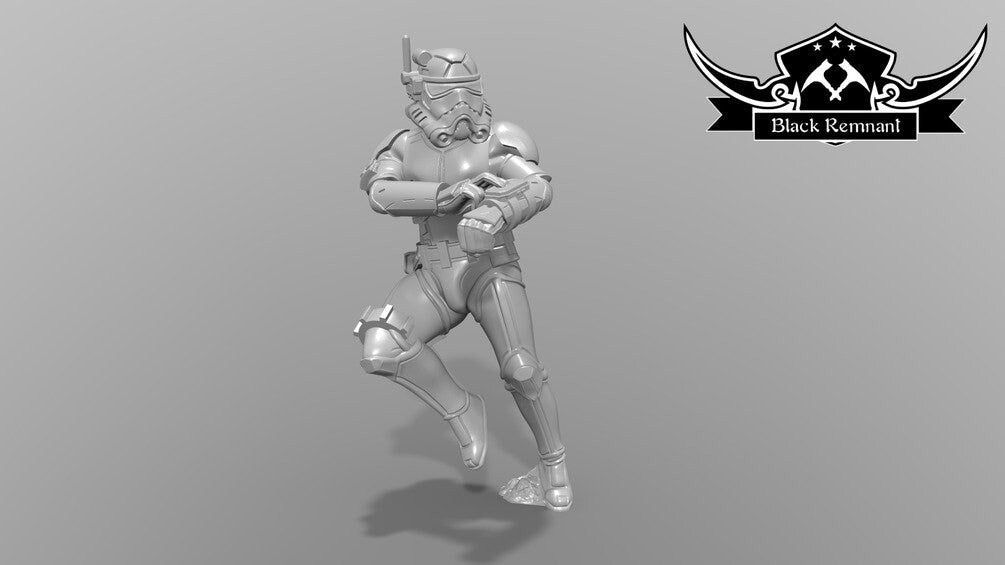 Recon Hacker Trooper - 28mm - 40mm Scale | Star Wars Legion Mini