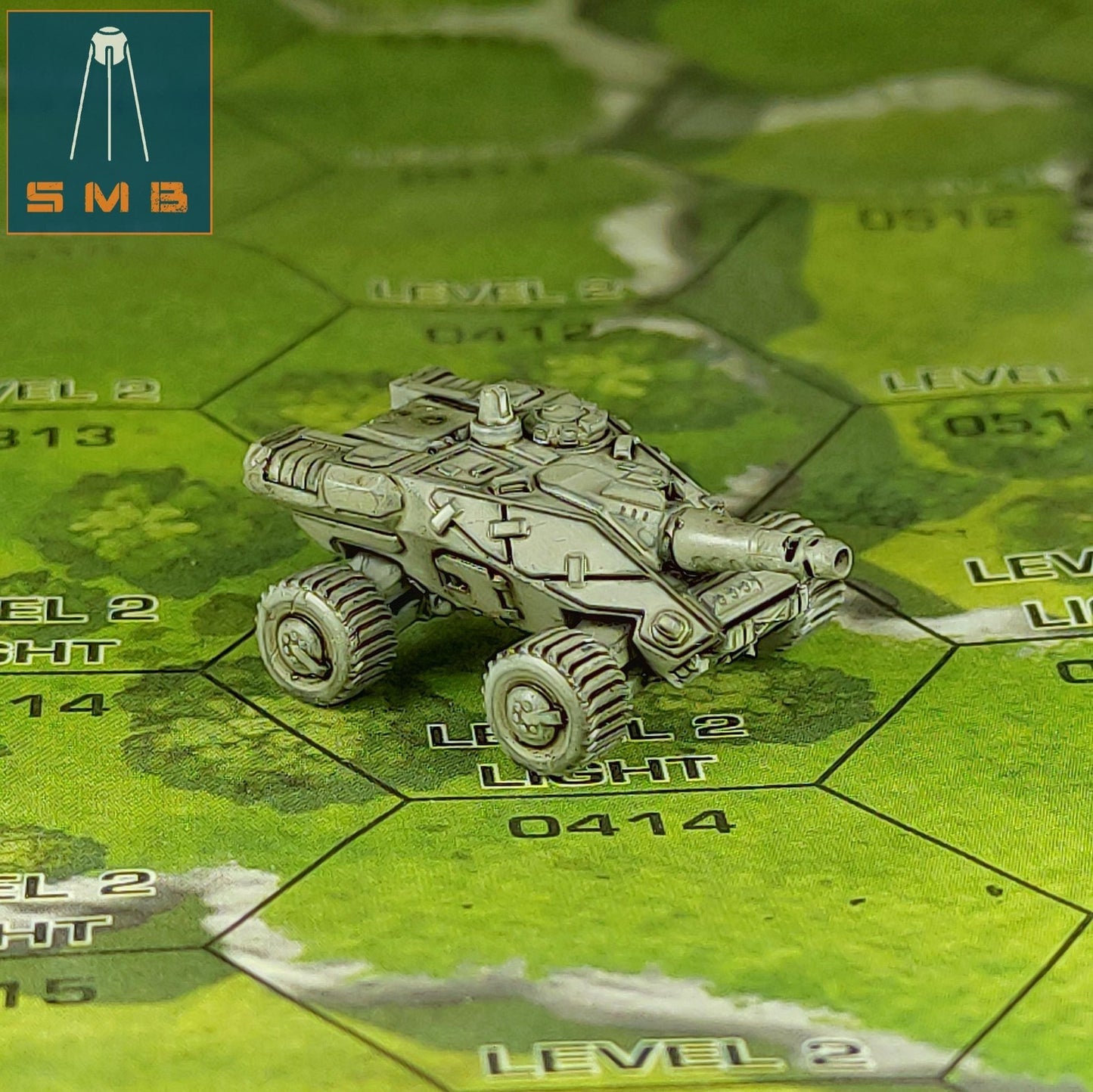 LHETZ Combat Vehicle Tank | 1:265 | 285 | 6mm Battletech Scale |