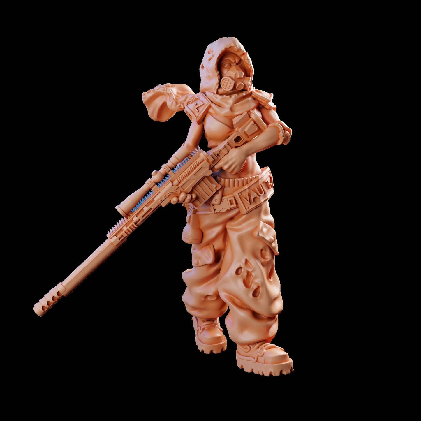 Survivor Owl Sniper | 28mm - 100mm Scale Resin Mini | Zombicide | Vaultz