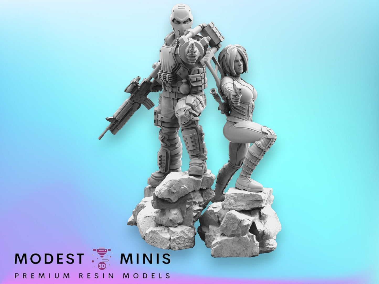 Cross and Crimes - 40mm Miniature | Crisis Protocol Proxy | Trident