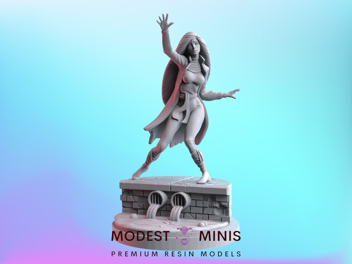 Papergirl - 32mm - 40mm Mini | Crisis Protocol Proxy | C27