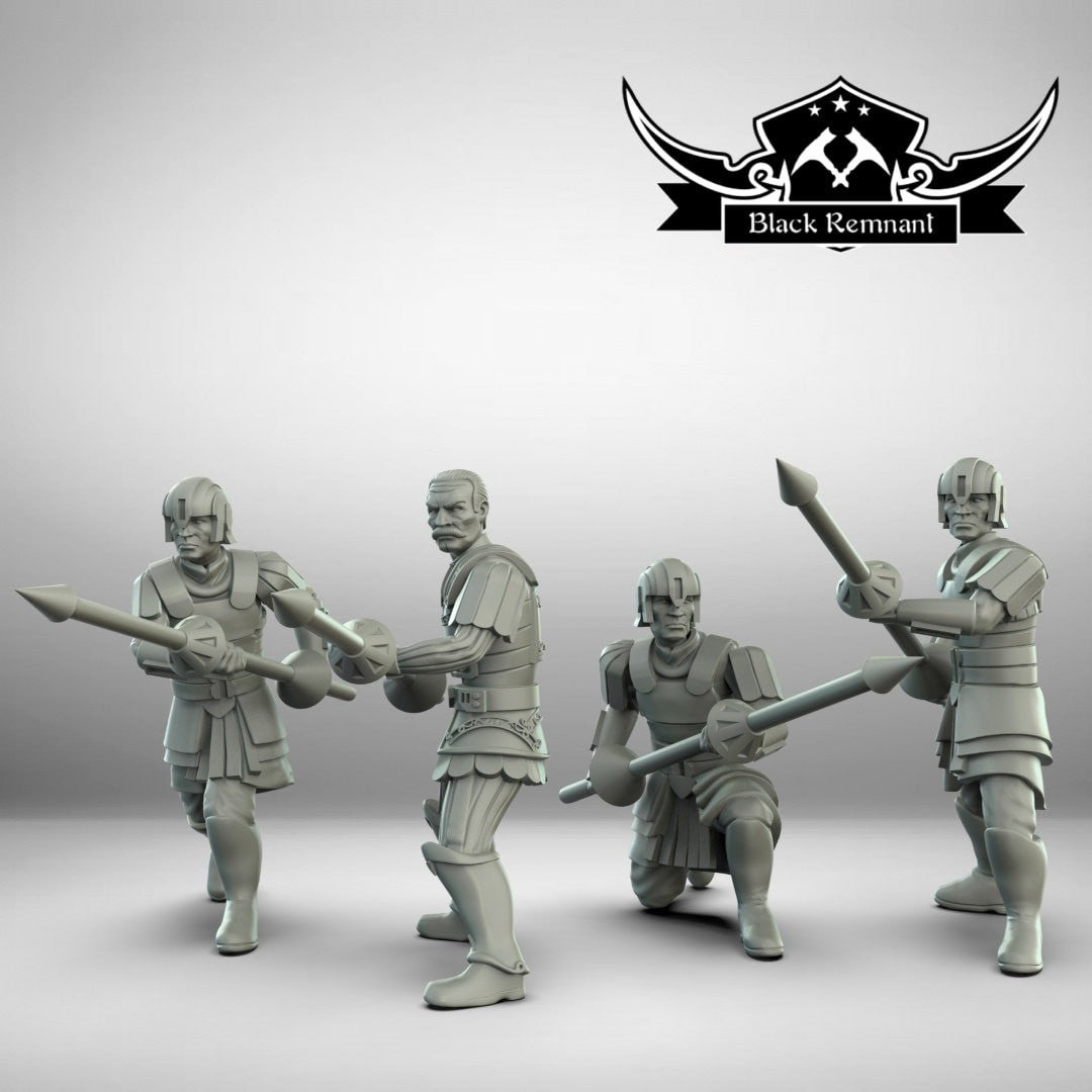 4pc Onderon Royal Guard - 28mm - 40mm Scale | Star Wars Legion Mini