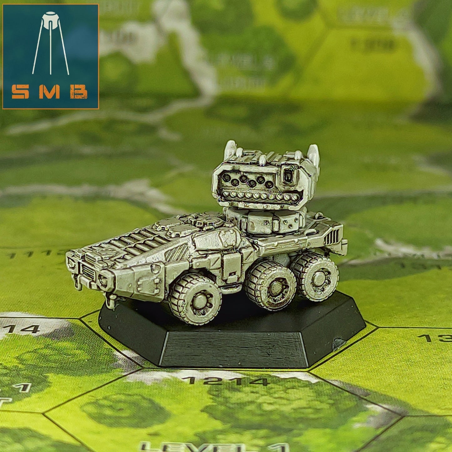 StrikerOrk Mobile Missile Launcher Tank | 1:265 | 6mm Battletech Scale | Mecha | Sir Mortimer