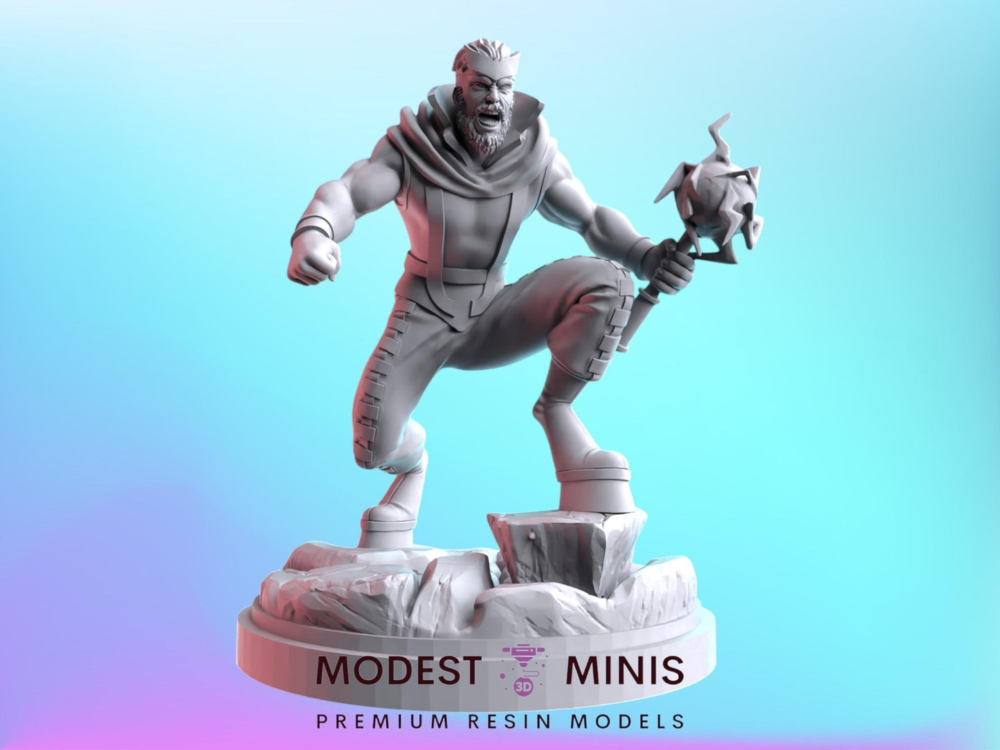 Hoof Hammer - 32mm - 40mm Mini | DnD Mini | Superhero | C27