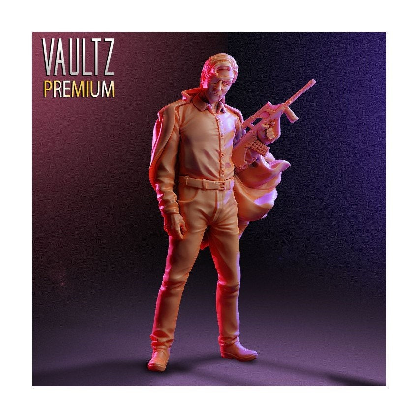 Survivor The President | 28mm - 100mm Scale Resin Mini | Zombicide | Vaultz