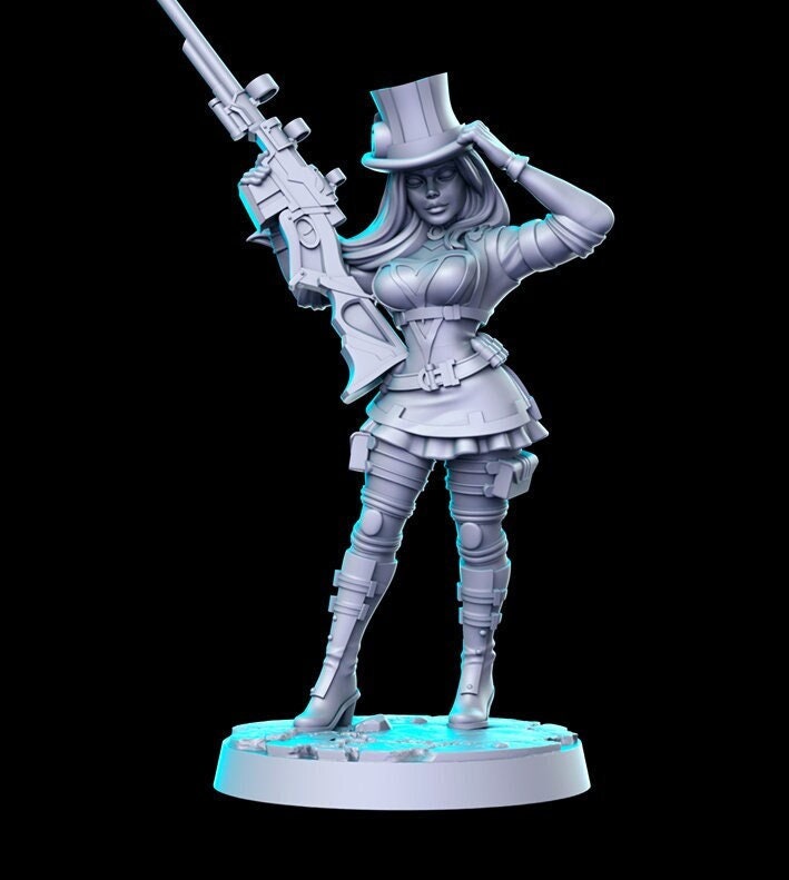 Legendary Cait - 32mm Scale DnD Miniature | Dungeons and Dragons | JRPG Mini - RN Estudio