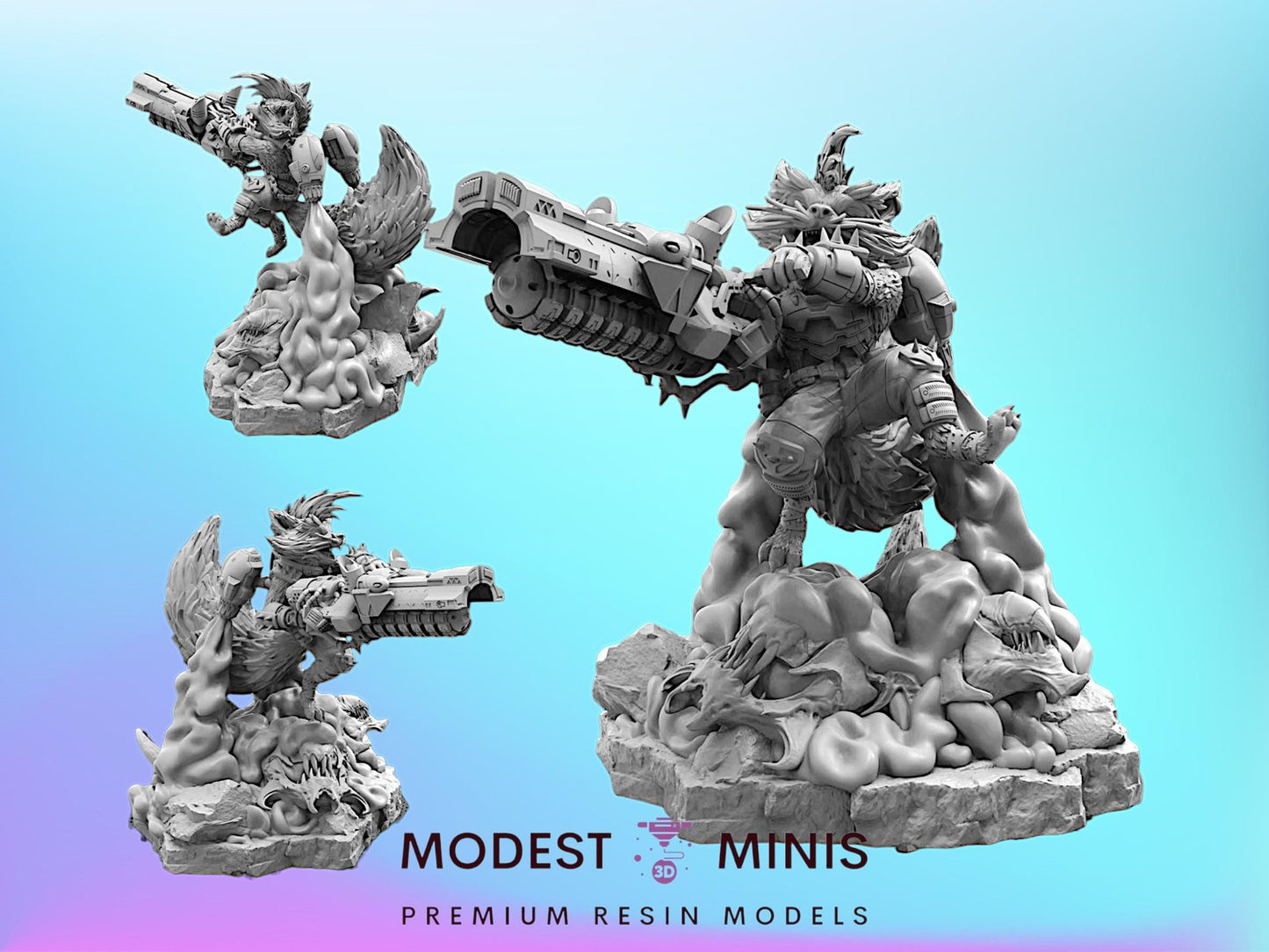 Rivals Rocket - 40mm Miniature | Crisis Protocol Proxy | Trident