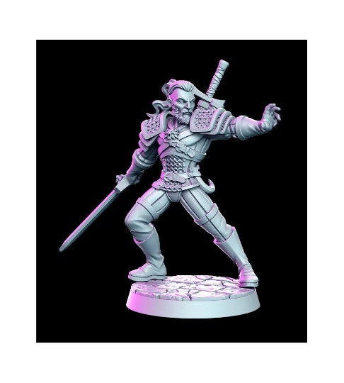 Ravhald - 32mm Scale DnD Miniature | Dungeons and Dragons| Fantasy Mini - RN Estudio