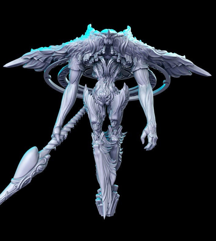Eden Prime 100mm Tall - 32mm Scale DnD Miniature | Dungeons and Dragons | JRPG Mini - RN Estudio