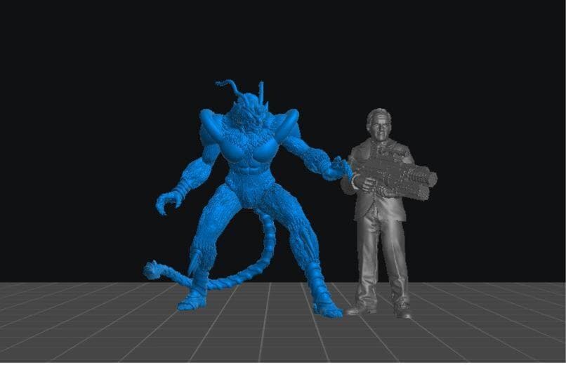 Papzinoid Enzyme III - Resin Cyberpunk Miniature | Papsikels