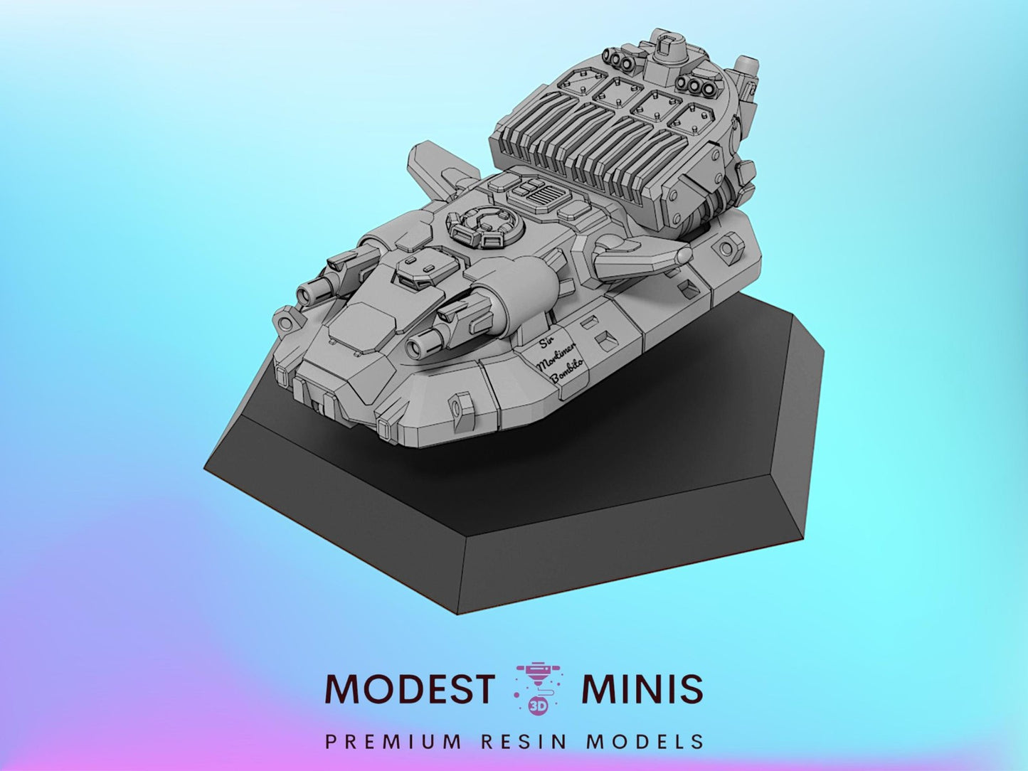 Mornings Minion Hover Tank | 1:265 | 285 | 6mm Battletech Scale |