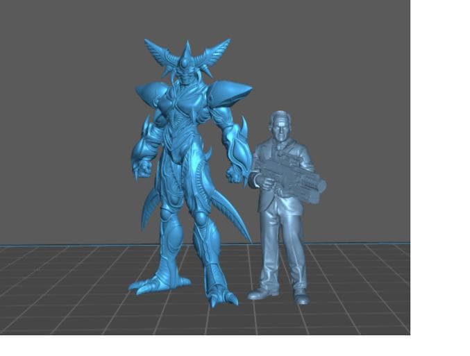 Zoanoid Hunter Absorber - 32mm Scale Cyberpunk Mini | Papsikels