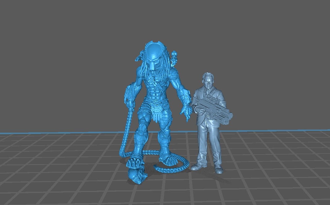 Whip Wulfen Skull Hunter - 32mm Scale Alien Miniature | RPG | Sci fi | Cyberpunk | Role Playing | DnD | Papsikel Skull Hunters
