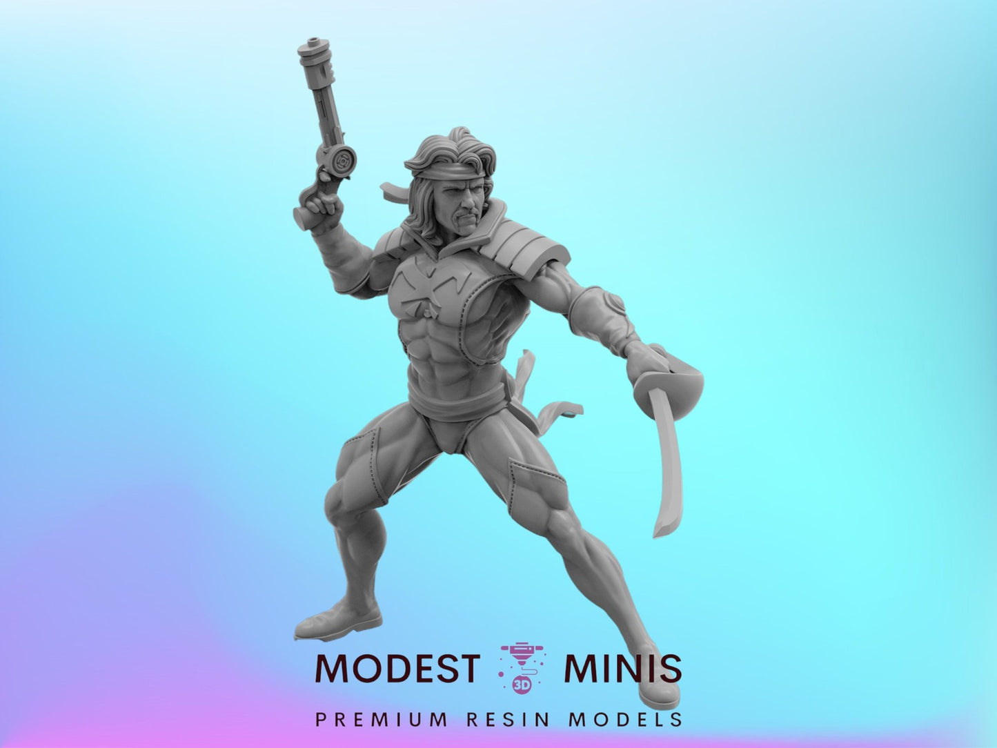 Space Pirate - Corsair 40mm Miniature | Crisis Protocol Proxy | Trident