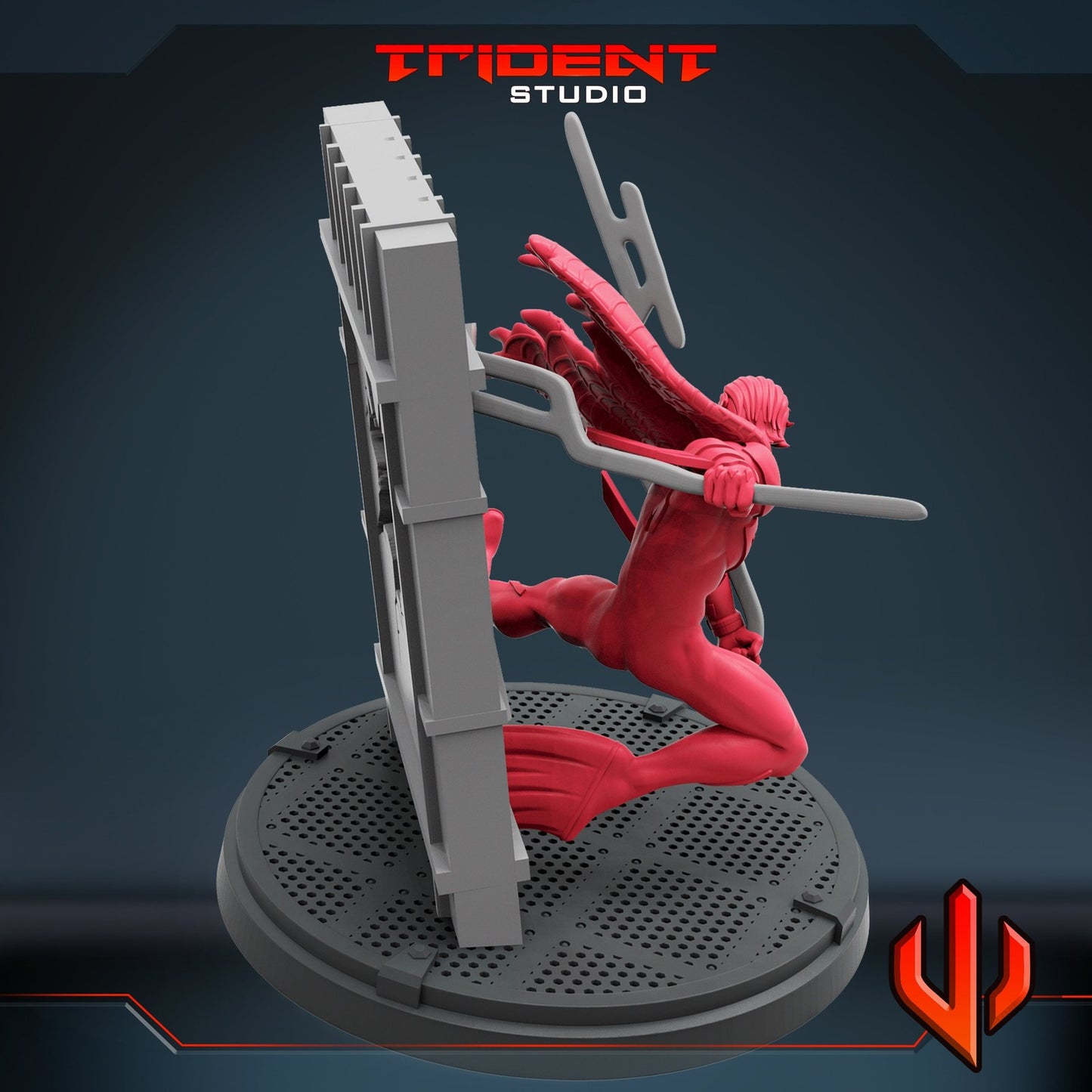 Future Spider - 40mm Miniature | Crisis Protocol Proxy | Trident