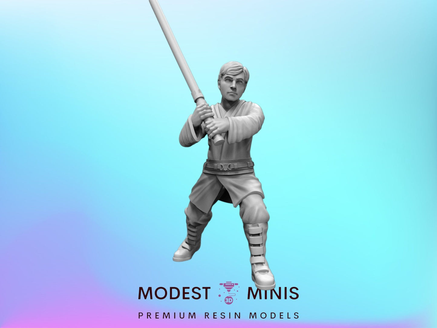 Young Mystical Knight Jace - 28mm - 40mm Scale Star Wars Legion Mini