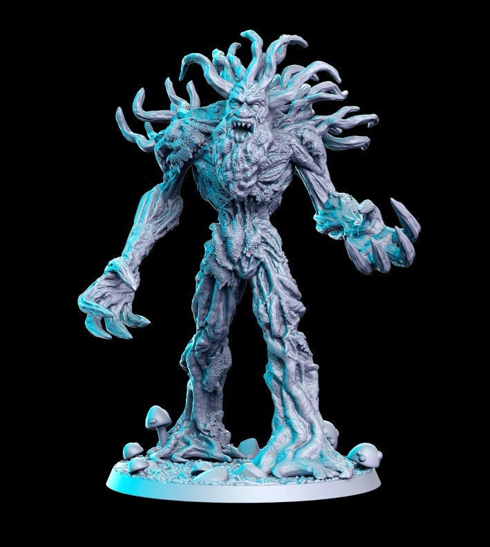 85mm Treefang Treant Leader - 32mm Scale DnD Miniature | Dungeons and Dragons | JRPG Mini - RN Estudio