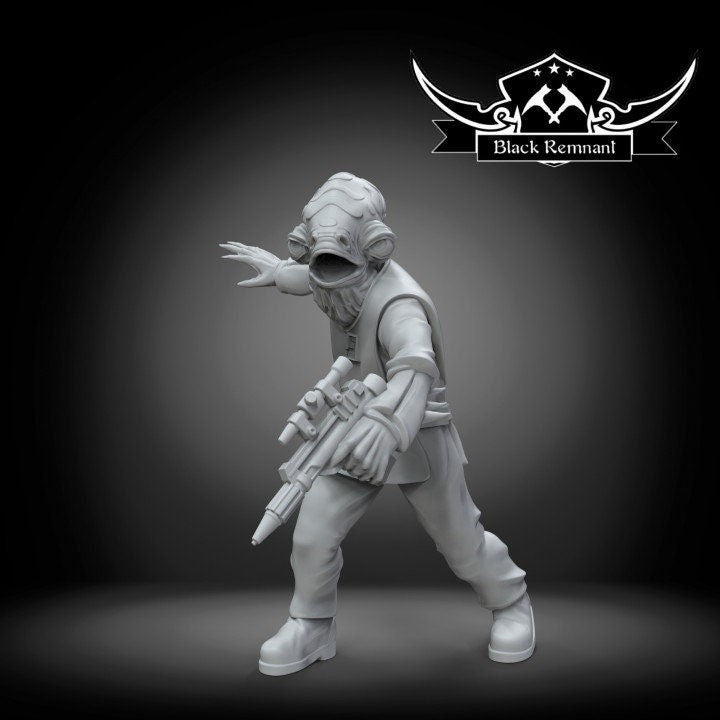 Fish Admiral - 28mm - 40mm Scale | Star Wars Legion Mini