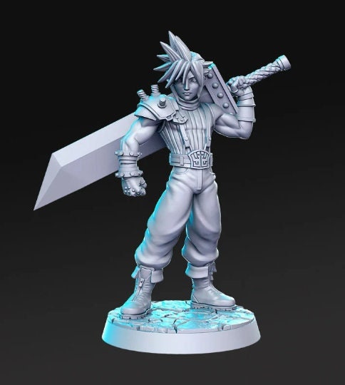 Claude - 32mm Scale DnD Miniature | Dungeons and Dragons | JRPG Mini - RN Estudio