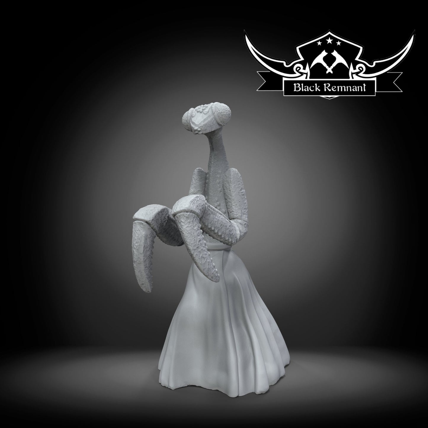 Giant Mantis Cantina Customer - 28mm - 40mm Scale | DnD | Star Wars Legion Mini