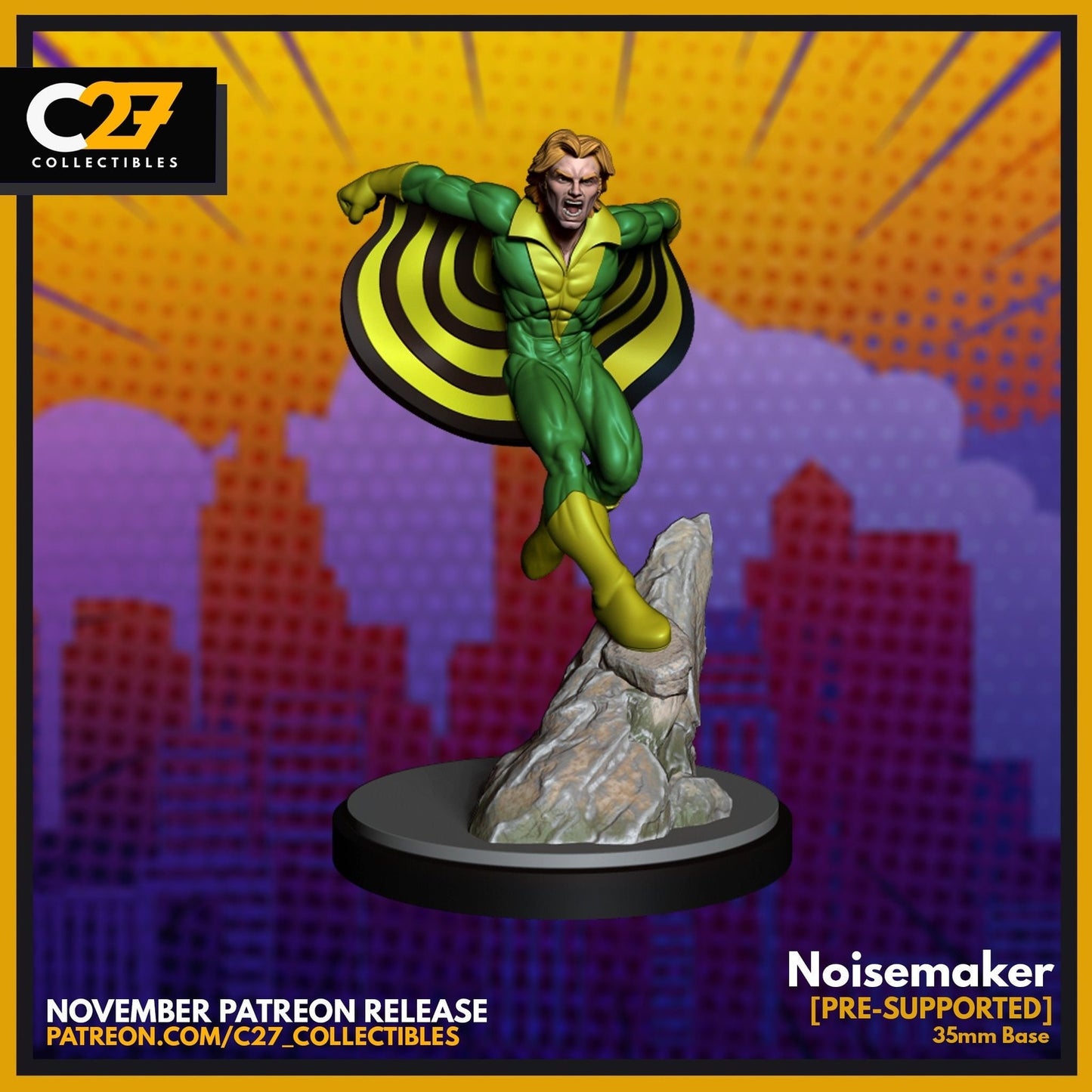 Noisemaker - 32mm - 40mm Mini | Crisis Protocol Proxy | C27