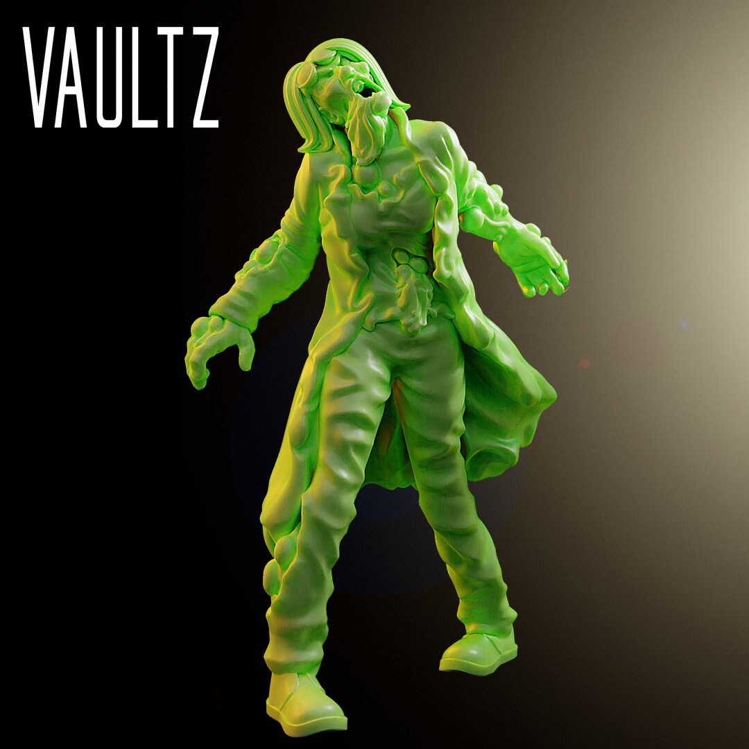 Zombie Toxic Scientist | 28mm - 100mm Scale Resin Mini | Zombicide | Vaultz