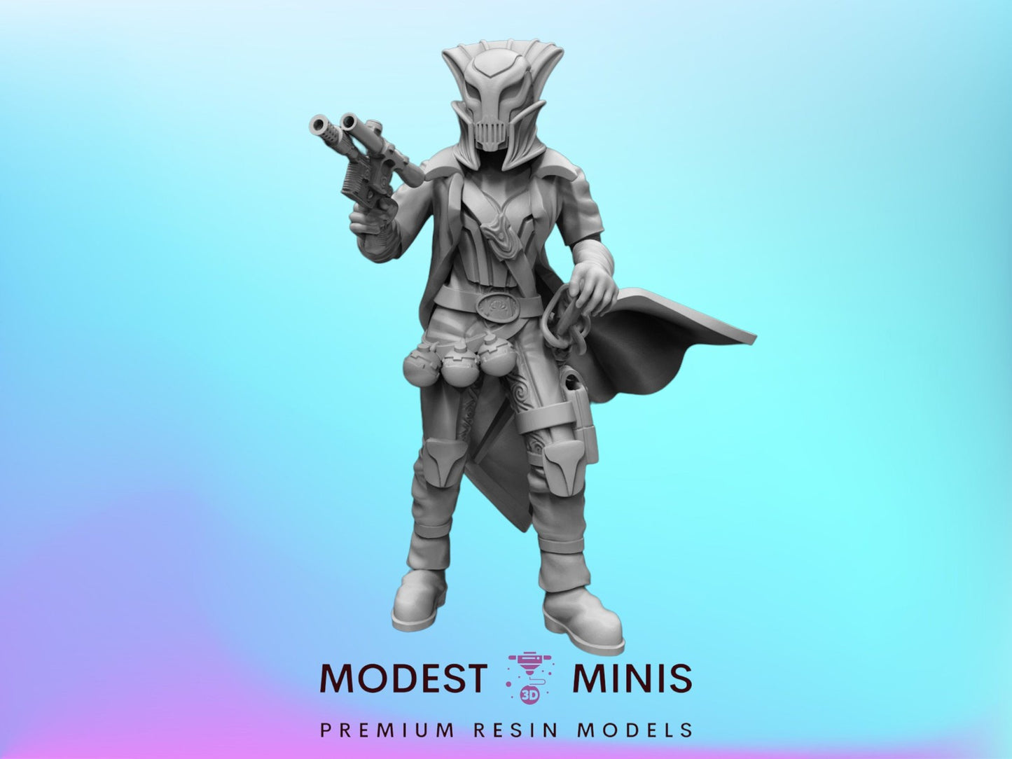 The Pirate Queen - 28mm - 40mm Scale | Black Remnant Star Wars Legion Mini