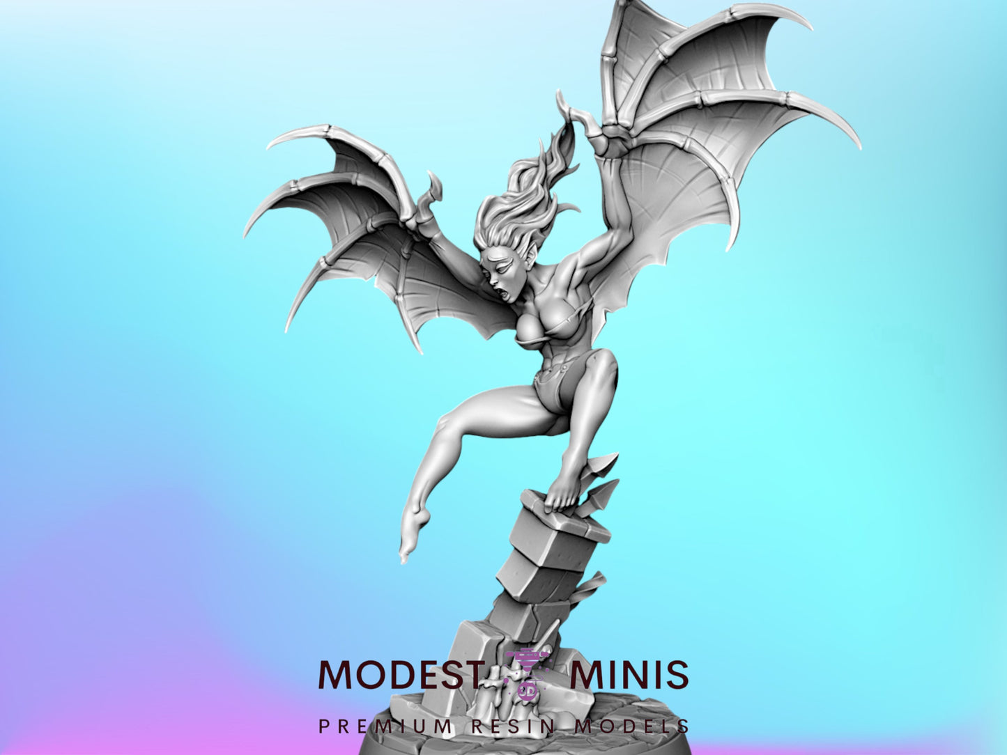 Akela the Cursed | 28mm - 75mm Scale Resin Minis | DnD | Artisan Guild Vampires