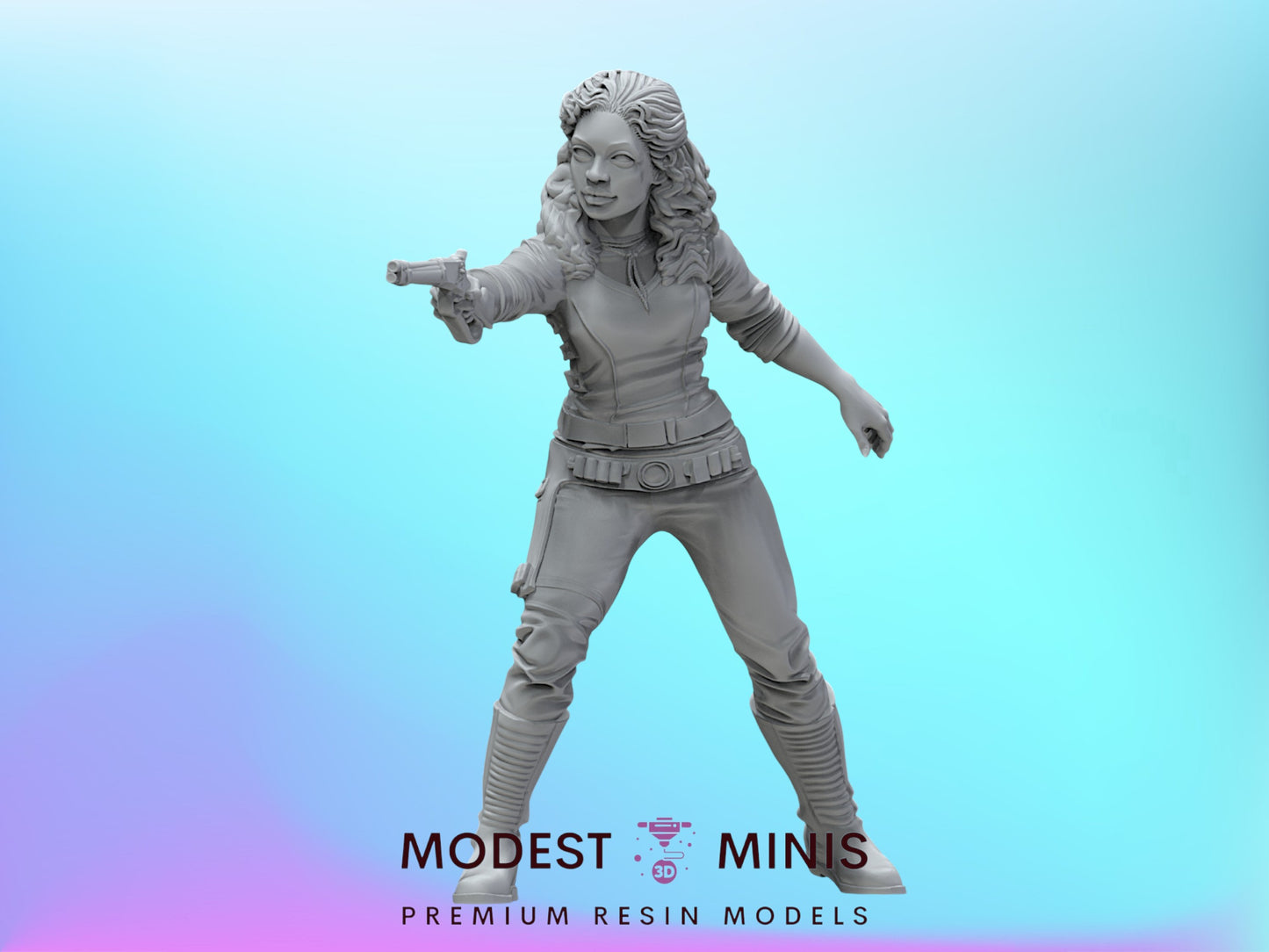 Battle Hardened Frontier Soldier - 28mm - 40mm Scale | Firefly Mini