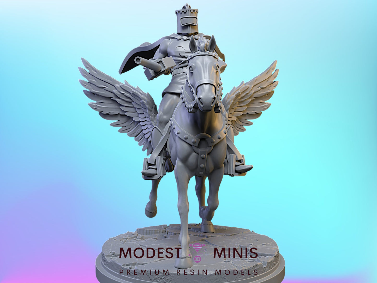 Silver Age Black Knight | 32mm - 40mm Mini | Crisis Protocol Proxy | Superhero | C27