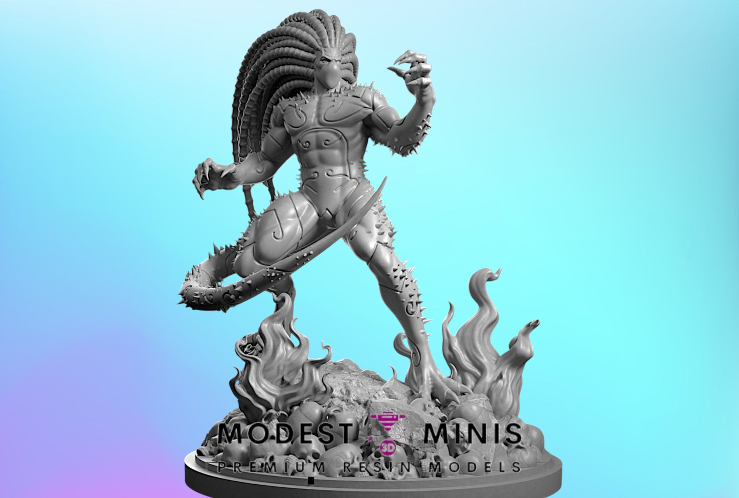 Legion Blackheart | Resin Miniature Proxy for Crisis Protocol