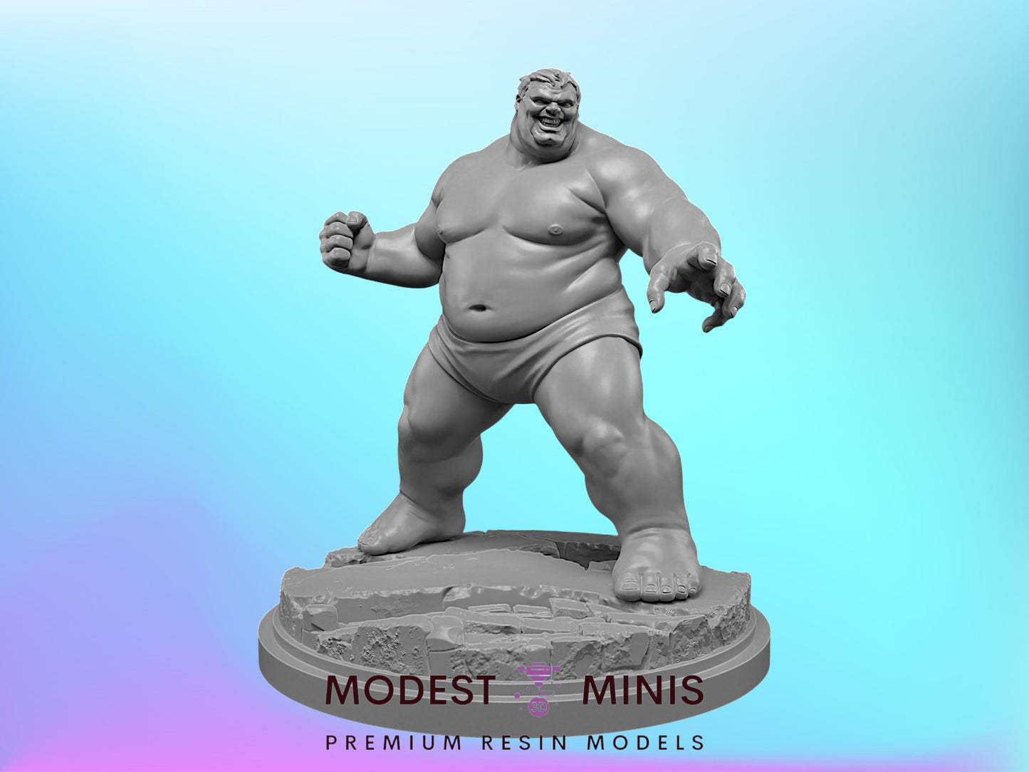 Silver Age Blob | 32mm - 40mm Mini | Crisis Protocol Proxy | Superhero | C27