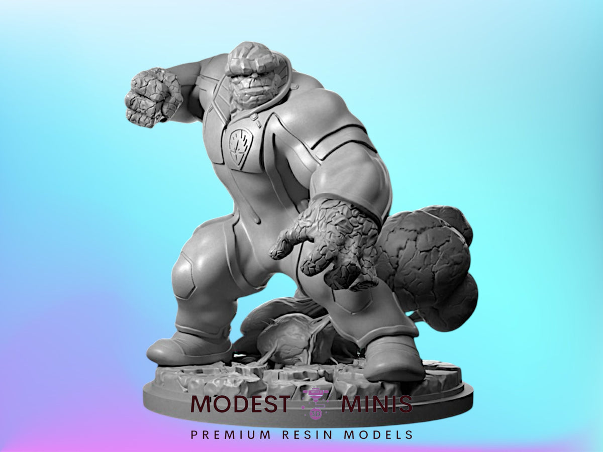 Blue-Eyed Heavy Hitter | 32mm - 40mm Mini | Crisis Protocol Proxy | Superhero | Legion